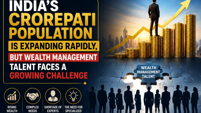 India’s Crorepati Population Is Expanding Rapidly, but Wealth Management Talent Faces a Growing Challenge