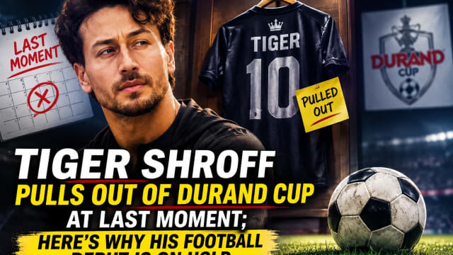 Tiger Shroff Pulls Out of Durand Cup Appearance at Last Moment; Here’s Why His Football Debut Is on Hold