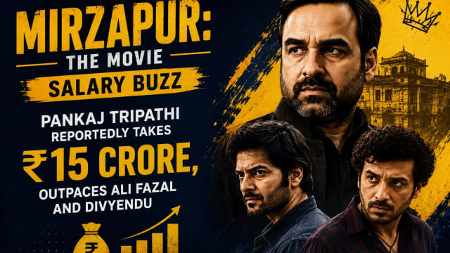 Mirzapur: The Movie Salary Buzz: Pankaj Tripathi Reportedly Takes ₹15 Crore, Outpaces Ali Fazal and Divyenndu