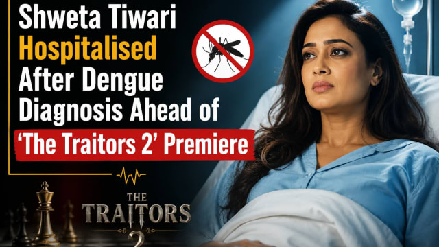 Shweta Tiwari Hospitalised After Dengue Diagnosis Ahead of ‘The Traitors 2’ Premiere