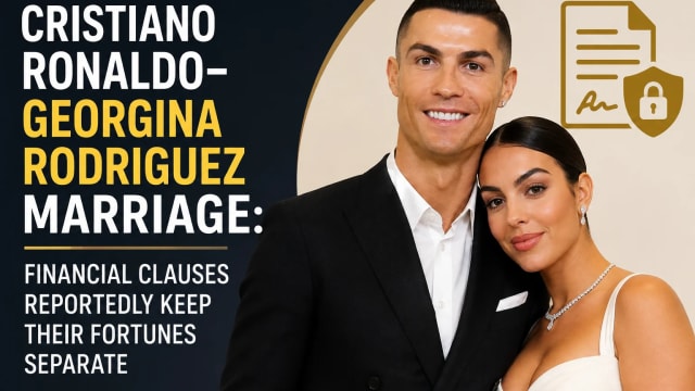 Cristiano Ronaldo–Georgina Rodriguez Marriage: Financial Clauses Reportedly Keep Their Fortunes Separate