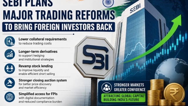 SEBI Plans Major Trading Reforms to Woo Foreign Investors Back to Indian Markets