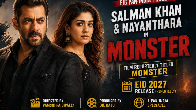 Salman Khan–Nayanthara Film Reportedly Titled Monster, Big Pan-India Project Eyes Eid 2027