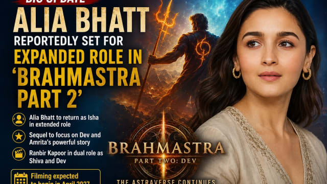 Alia Bhatt Reportedly Set for Expanded Role in ‘Brahmastra Part 2’ as Astraverse Story Grows