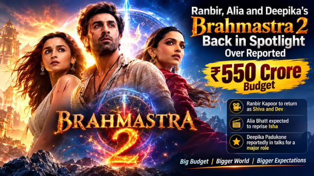 ₹550 Crore for Brahmastra 2? Ranbir, Alia and Deepika’s Sequel Is Suddenly Back in the Spotlight
