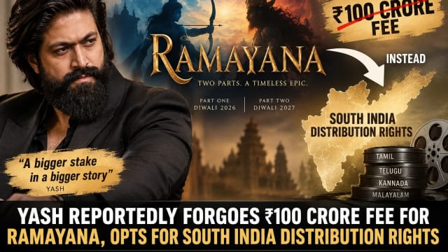 Yash Reportedly Gives Up ₹100 Crore Ramayana Fee, Bets on South India Distribution Rights