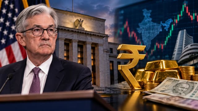 Fed Decision Tonight: Rupee Near ₹96, Gold Above $4,300 — What It Could Mean for Your Money