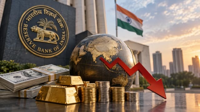 India’s Forex Reserves Fall $4.92 Billion to $780.78 Billion After Record High