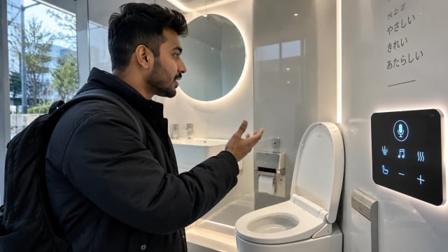 Indian Vlogger Tries Japan’s Voice-Controlled Public Toilet, Video Goes Viral: ‘Living in 2057’