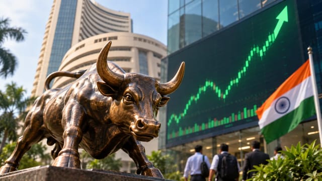 Sensex Rises 241 Points, Nifty Moves Above 23,400 as Indian Markets Extend Recovery