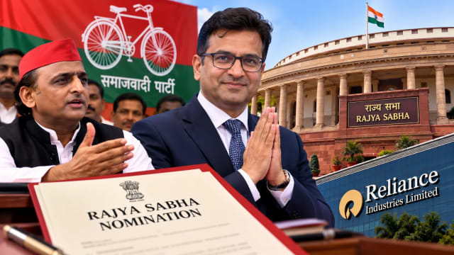 Samajwadi Party’s Dhanraj Nathwani Rajya Sabha Pick Draws Attention Ahead of UP Poll