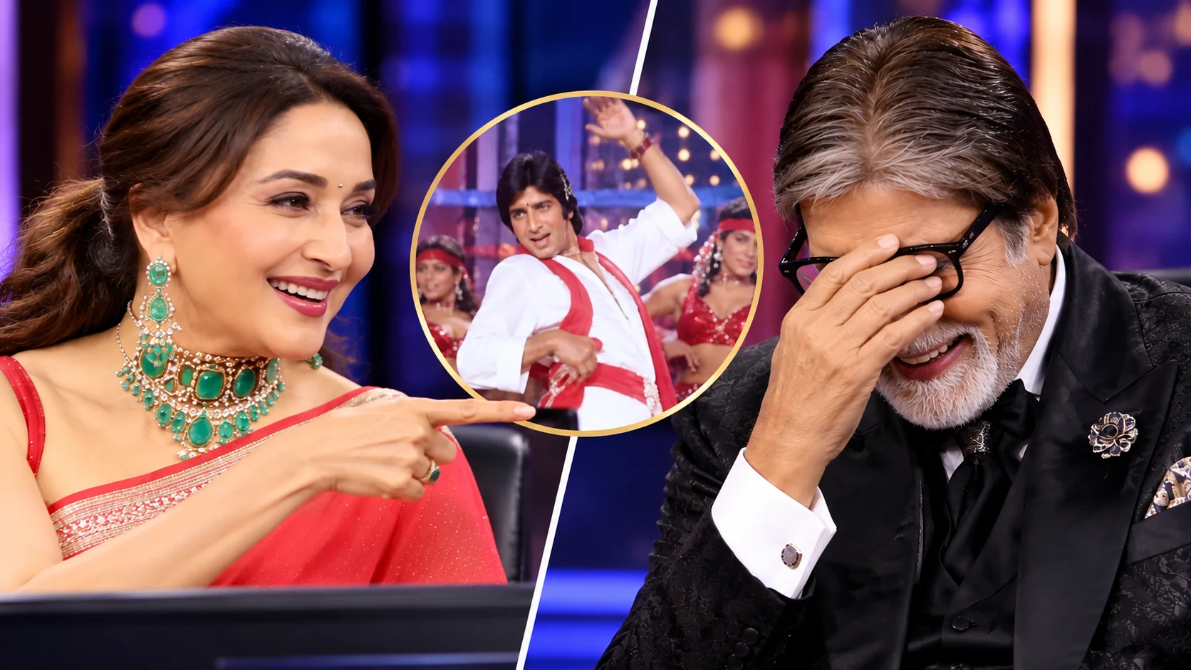Madhuri Dixit ने KBC 18 पर Amitabh Bachchan को दिखाया उनका पुराना ‘Ek Do Teen’ Dance, वीडियो देखकर शरमा गए Big B