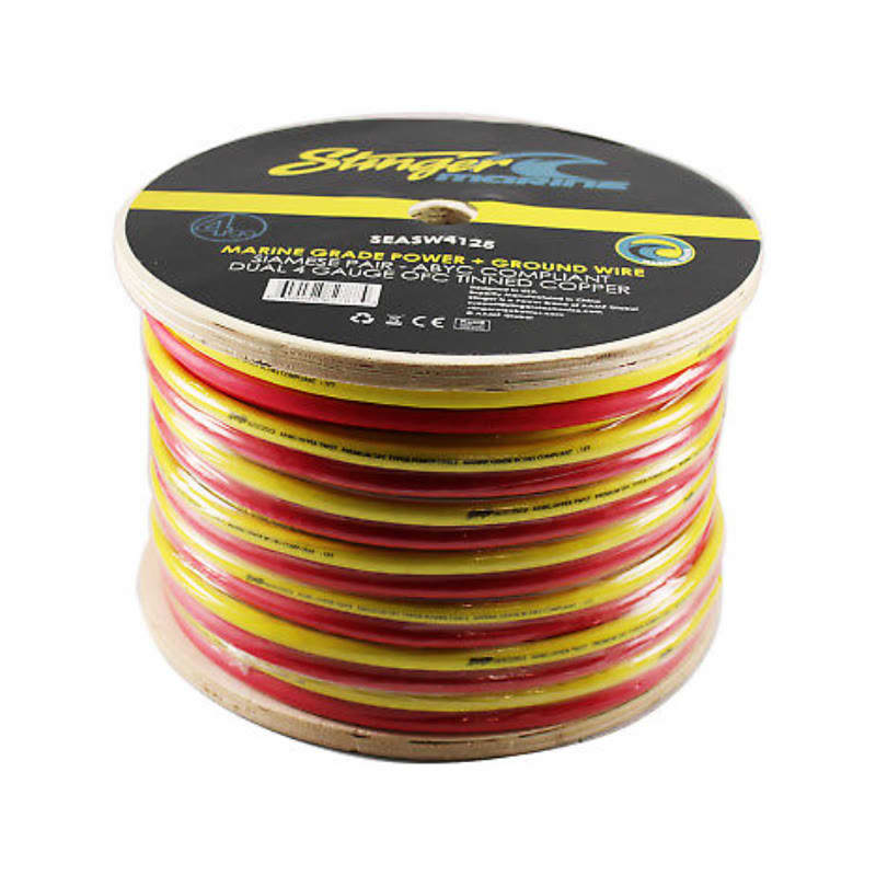 Cable Enrollado Calibre 4 Stinger