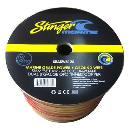 Cable Enrollado Calibre 8 Stinger