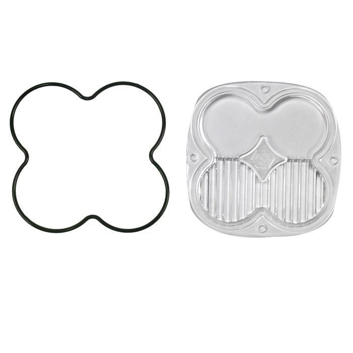 Mica/Cubierta Ámbar Para Duallys LED XL – 1