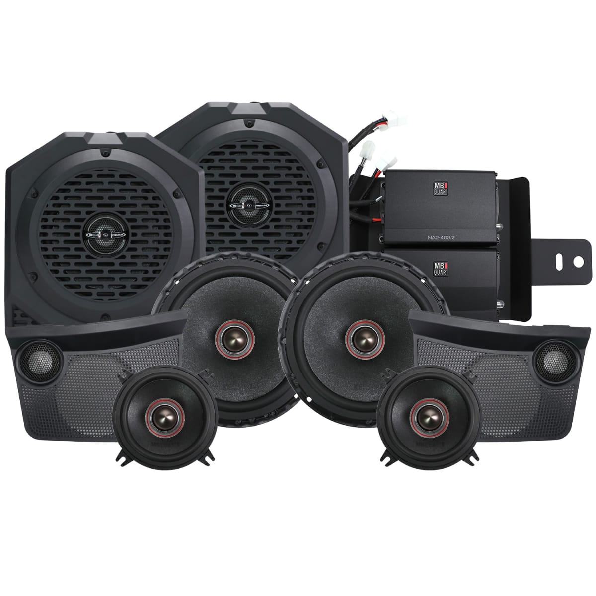 Sistema Audio 8 Bocinas 800W Ford Bronco – foto 1