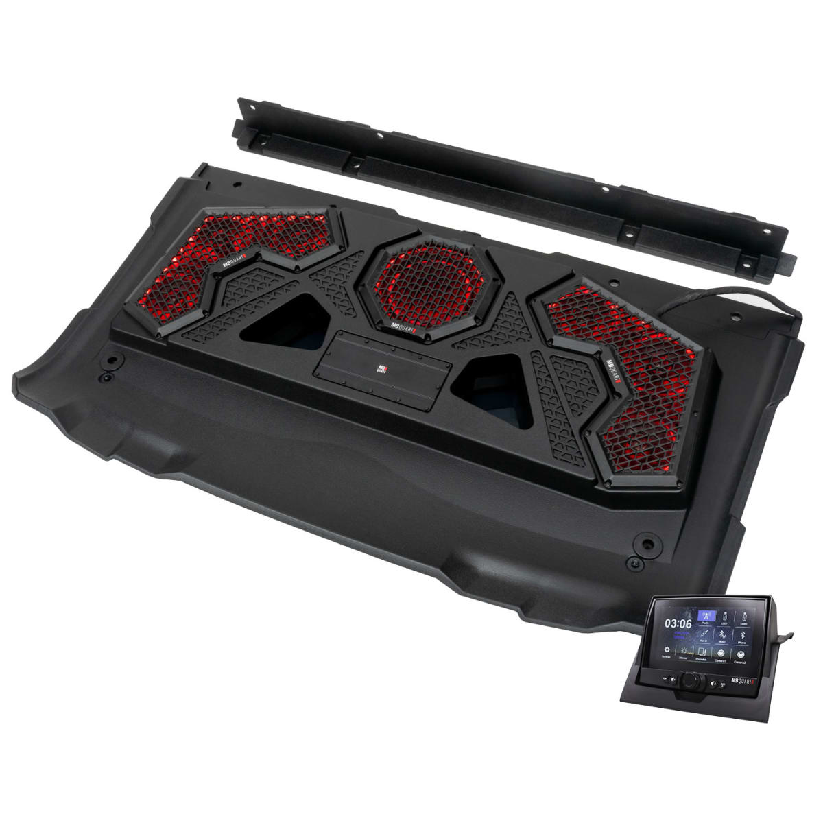 Techo Audio Polaris Ranger 7 Bocinas 500W GMR7V1 – foto 1