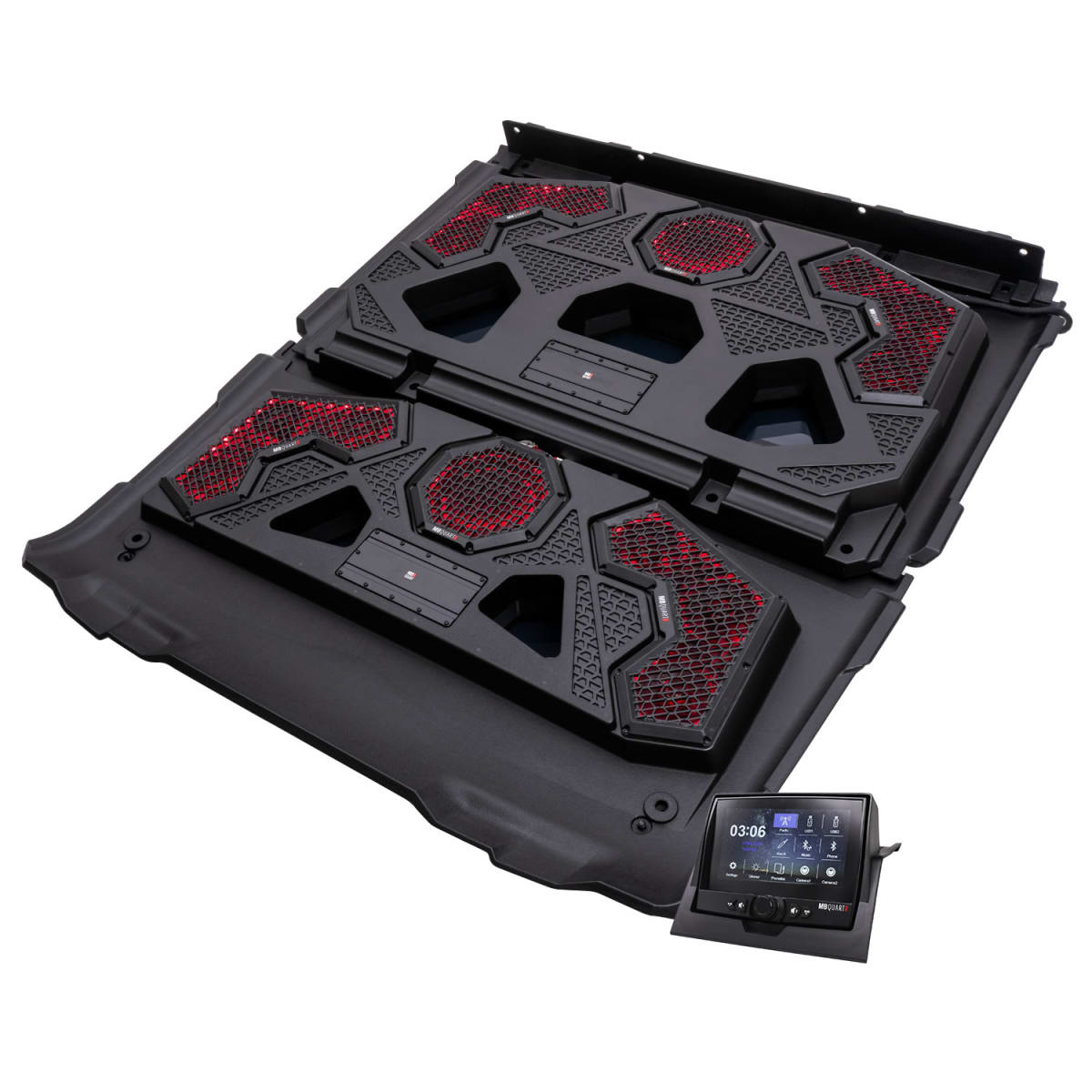 Techo Audio Polaris Ranger 14 Bocinas 1000W GMR7V1 – foto 1