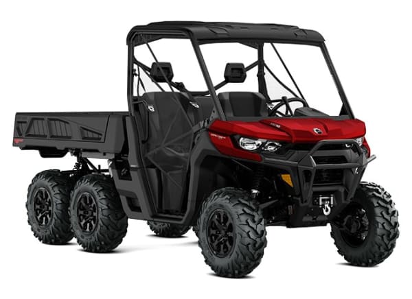 DEFENDER 6X6 HD10 XT 9RSA FIERY RED METALLIC 64 WIDTH