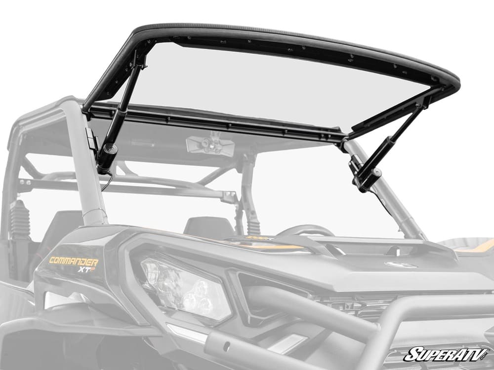 Parabrisas Completo Abatible Can Am Commander 21+