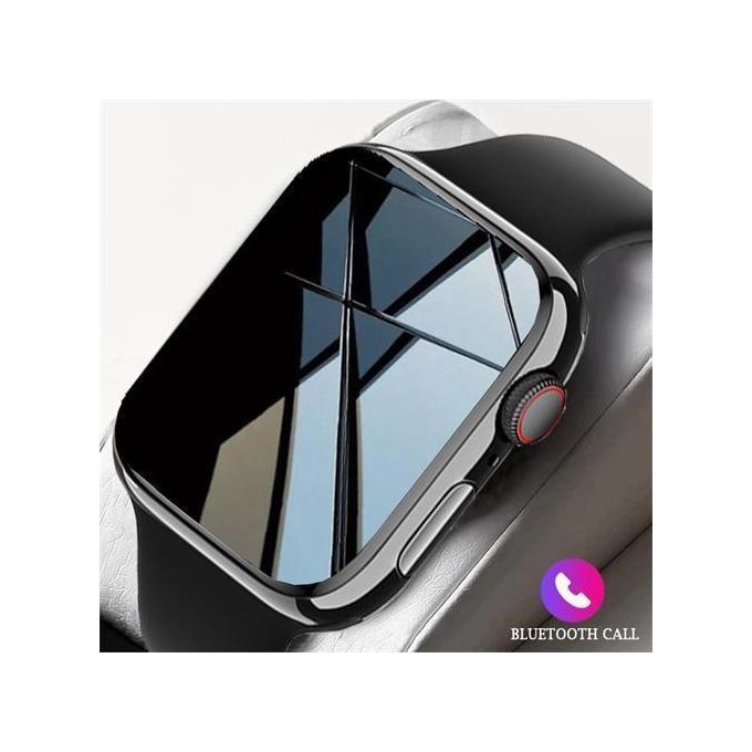 Full Touch Screen Smart Bluetooth Call Smartwatch - For Android and iOS - Black