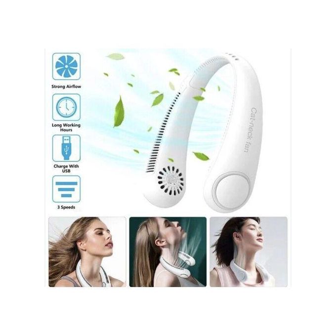 Rechargeable Neck Fan - Multicolours