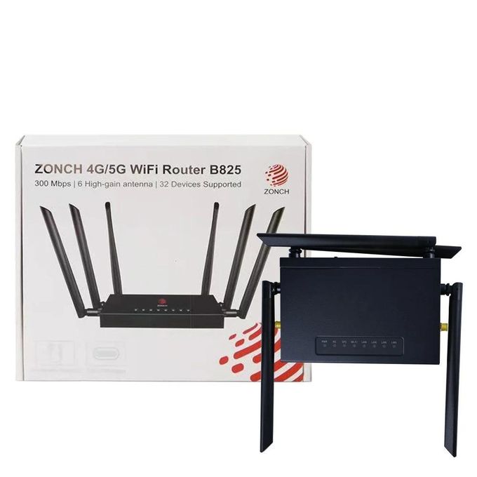 Share this product    ZONCH 4G/5G WiFi Router B825 – WiFi 6+, 300Mbps, Multi-Device Support