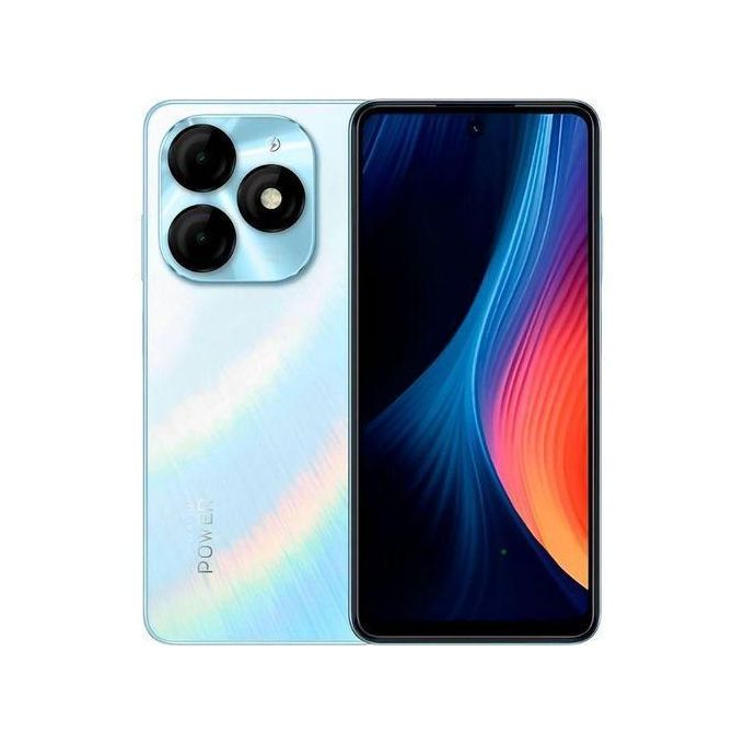 Itel P65C 4G - 6.6'' - 128GB ROM - 4GB RAM - 13MP Rear /8MP Front - 5000mAh - Aurora Blue + 13 Months Warranty