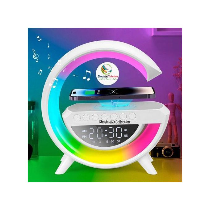 Share this product    LED Display Speaker Jam Bluetooth Portabel Dengan Pengisian Daya Ponsel Nirkabel