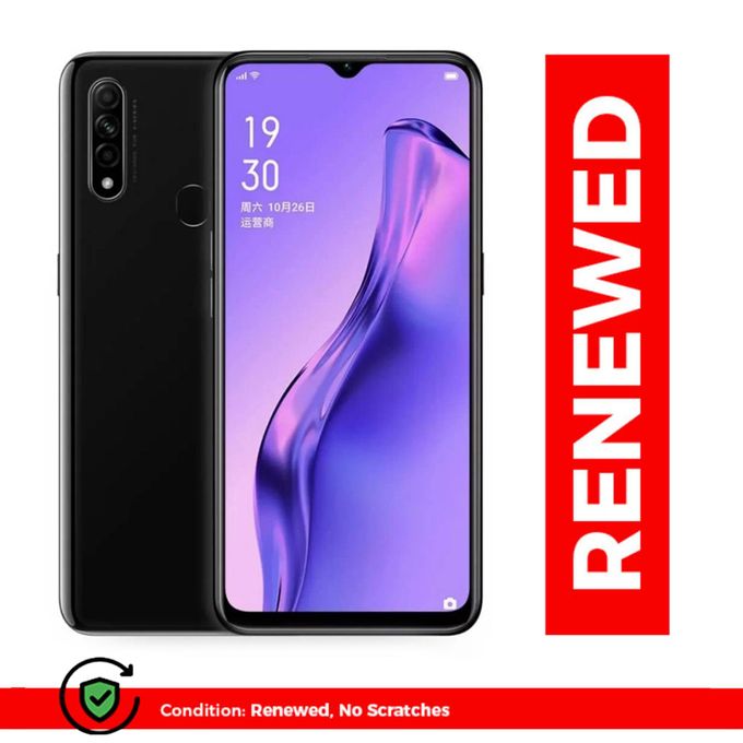 Renewed Oppo A31 6GB ＋ 128G Dual SIM6.5” Screen HD Camera 12MP Face Unlock+Fingerprint Smartphone