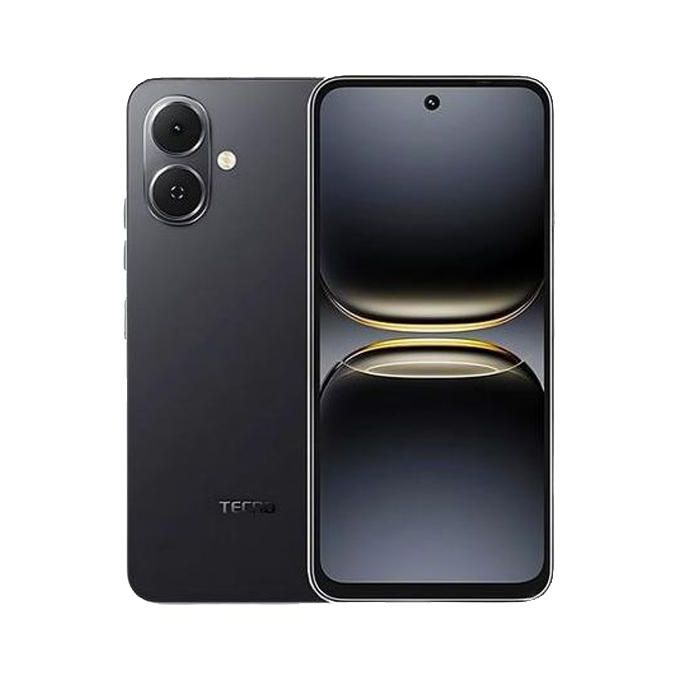 TECNO Pop 10 – 6.67’’ Display – 64GB HDD – 3GB RAM – 13MP – 8MP – 5000mAh – Black