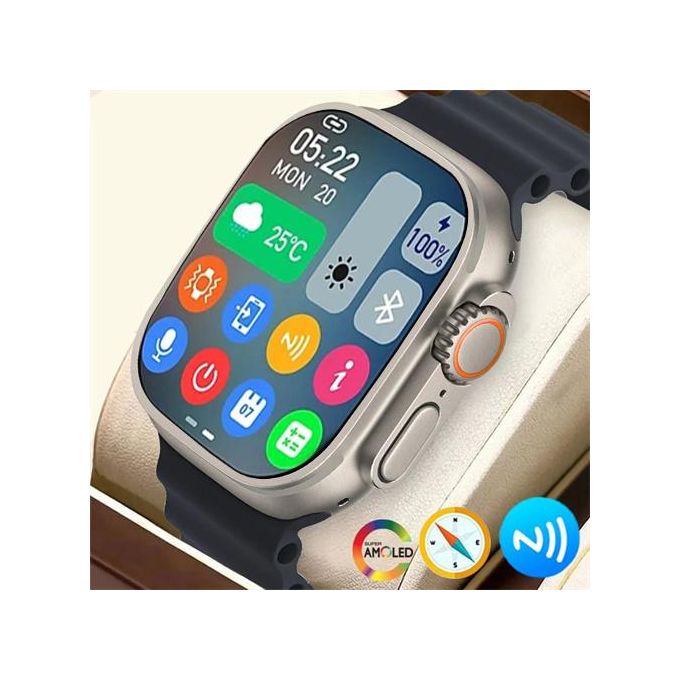 S9 Ultra3 MAX True 2.3" Ultra-Clear Full Touch Screen Bluetooth Call Sports Smartwatch For Android And IOS