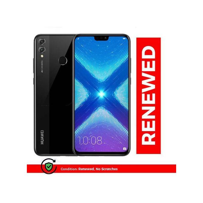 Honor 8X 6.5 "6GB RAM 128GB ROM Kirin 710 3750mAh Dual Rear 20MP Camera - Black