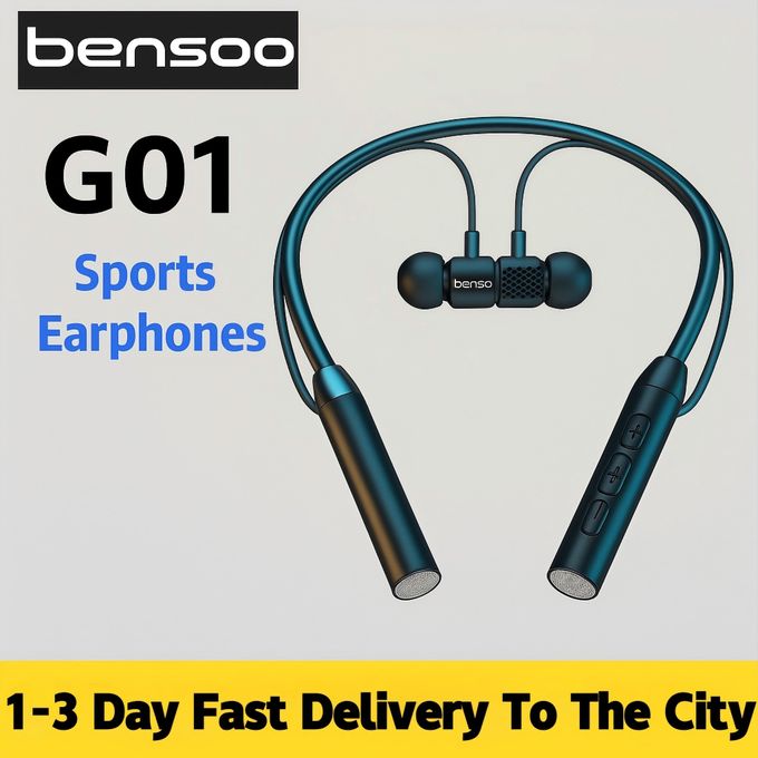 bensoo G01 Sports Bluetooth Headsets Wireless Earphones Earbuds Ear