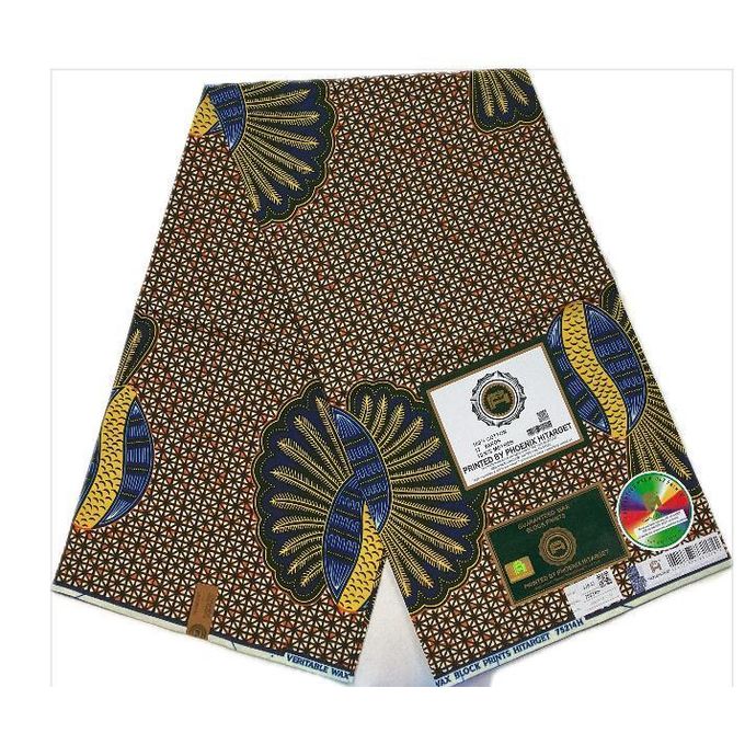 Hitaget Wax fabric - 6 Yards - Multi