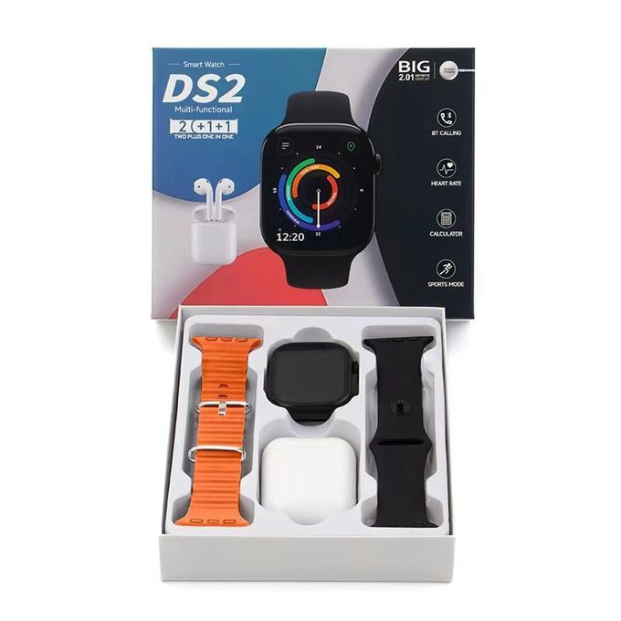 SUNDASELF 2.09''inch T900U Smart Watch Dual Band 2-in-1 With Bluetooth Headset