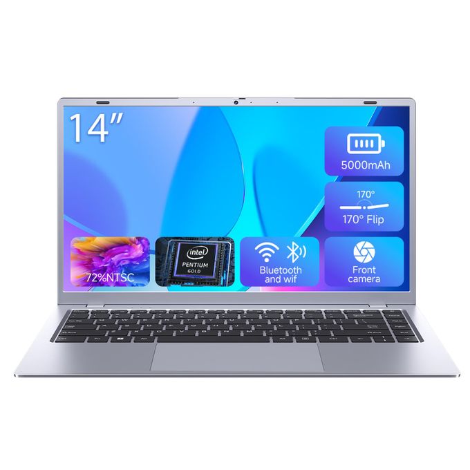 Share this product    Blueing 14" Laptop NCS214Y-T-6500Y 8GB+256GB SSD Student Portable Computer- Silver