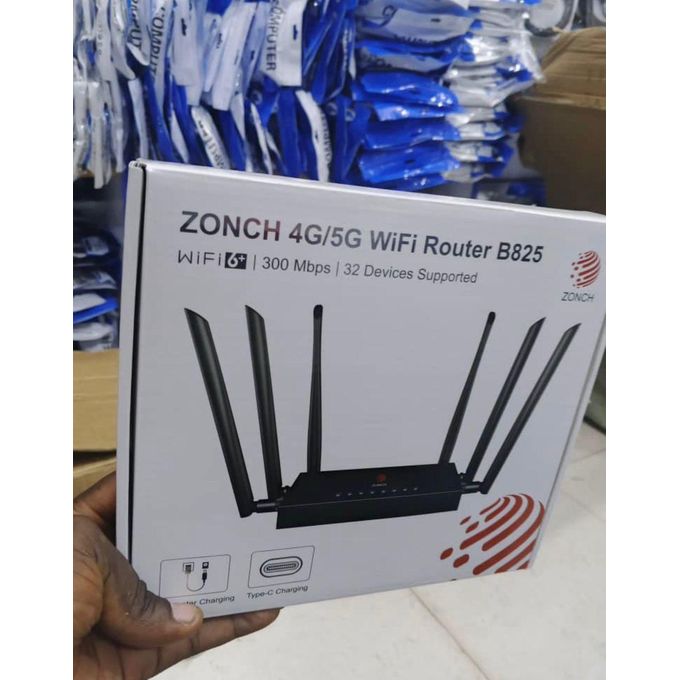 Share this product    ZONCH 4G/5G WiFi Router B825 – WiFi 6+, 300Mbps, Multi-Device Support