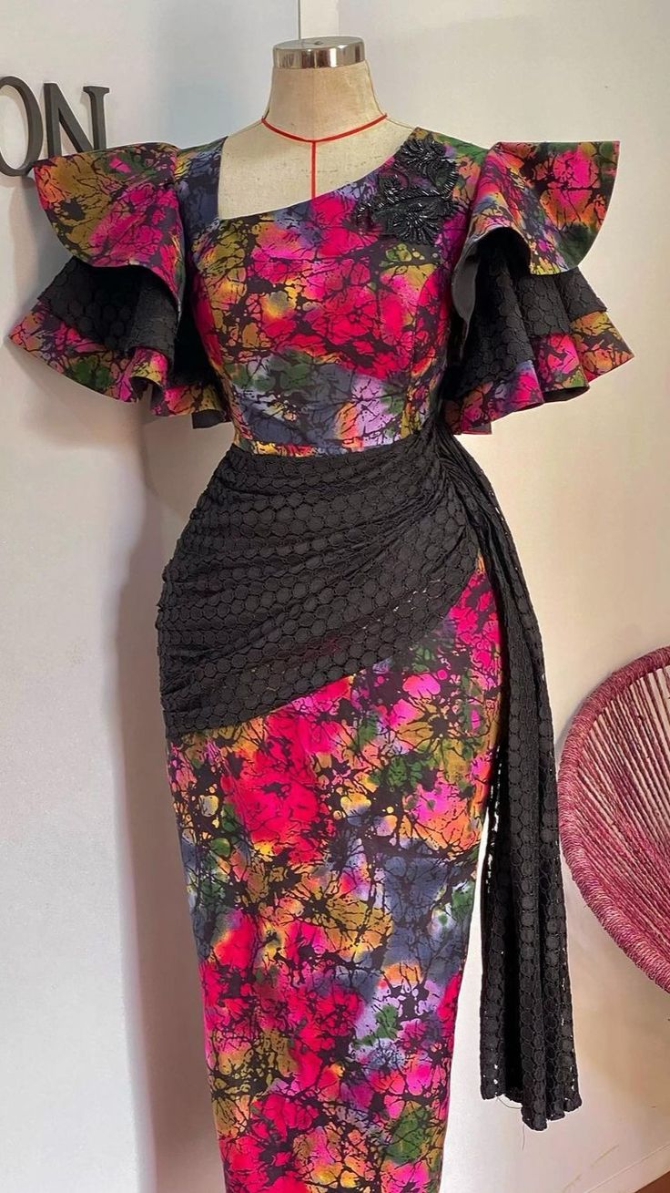 Latest African Straight Dress Designs 