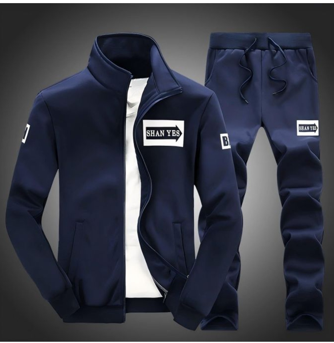 Men's Sports Sweater + Pants - Blue