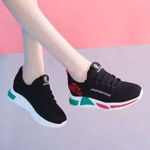 FUXING FASHION Women Shoes Ladies Shoes Sneakers Women