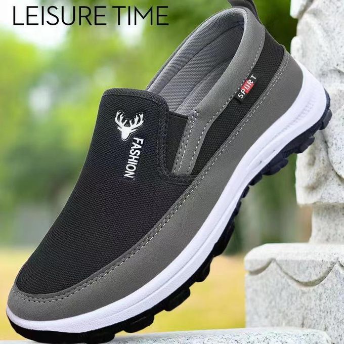 Bekia BEKIA Non-slip comfortable shoes climbing shoes men's sneakers casual sports shoes - Grey