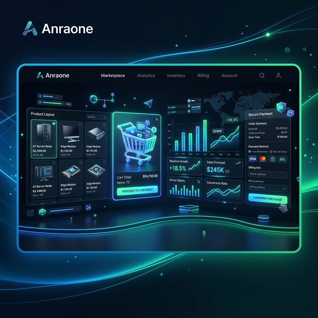 وكالة Anraone الرقمية - نمو الأعمال المدعومة بالذكاء الاصطناعي والحلول القابلة للتطوير بواسطة Anraone - أفضل شركات تطوير التجارة الإلكترونية في عام 2026: نمو الأعمال المدعومة بالذكاء الاصطناعي والحلول القابلة للتطوير من Anraone
