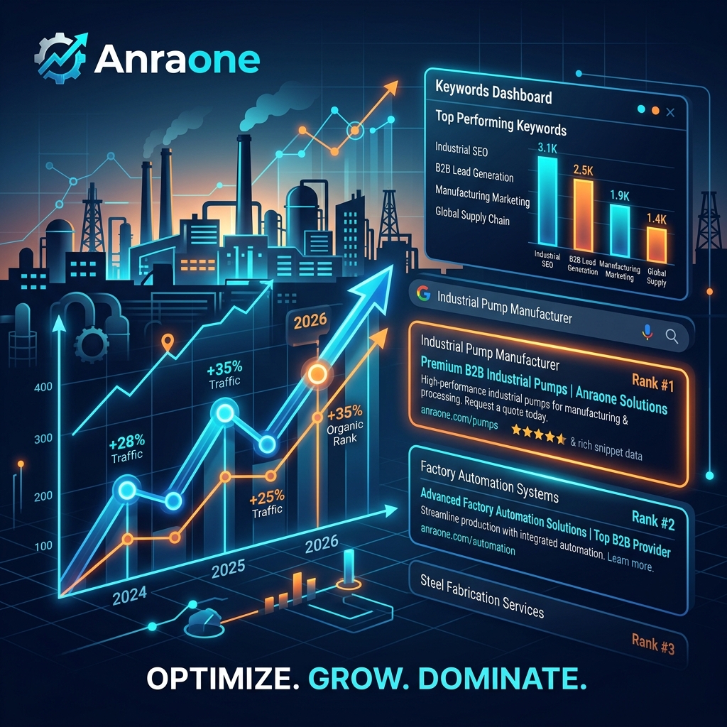 Anraone Digital Agency - Perfil de empresa en Google - El poder del SEO local: dominar su mercado local