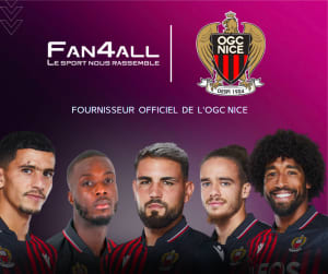 L'OGC Nice conclut un partenariat avec la plateforme sociale FAN4ALL