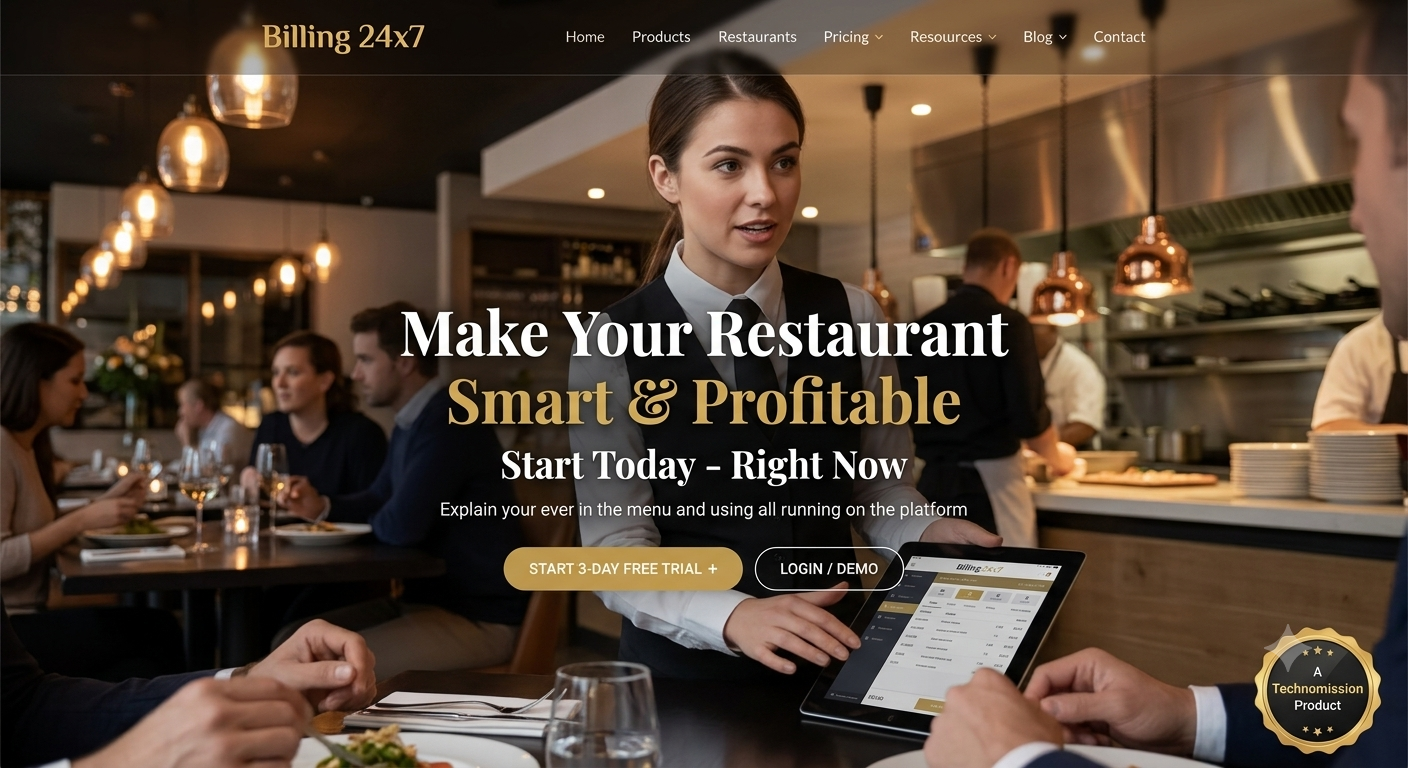 Billing24x7 – Digital Billing & Fintech Platform