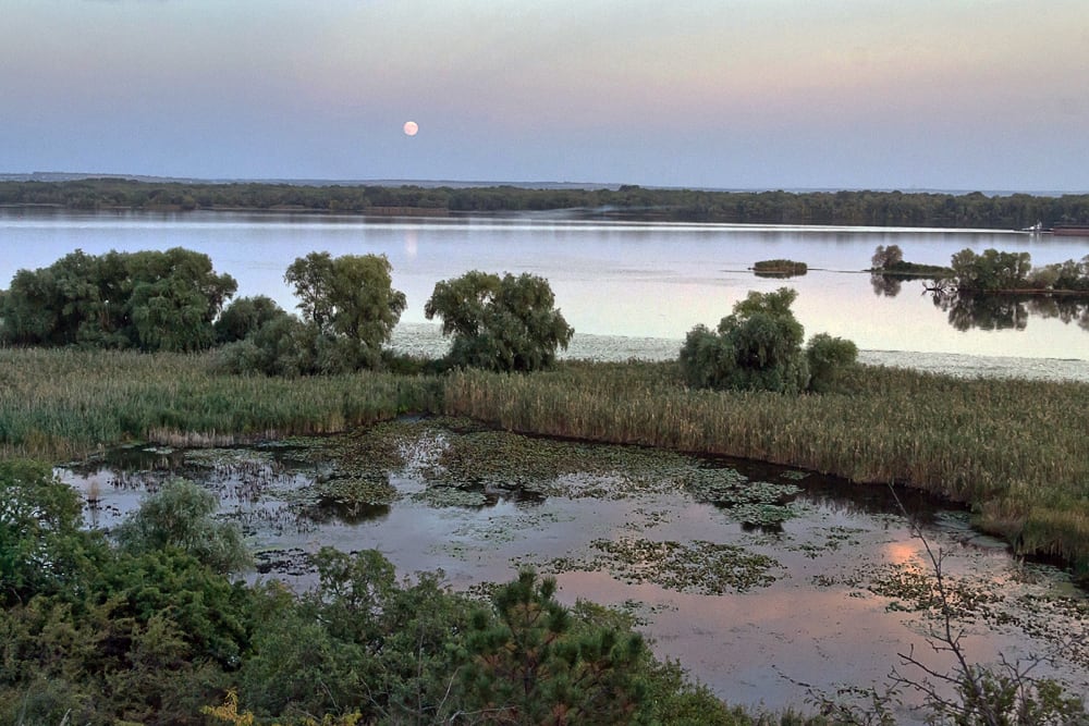 Пример моей съемки лунного пейзажа