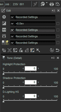 Это инструмент по назначению похож на «Компенсацию экспозиции», но алгоритмы его работы несколько иные.Здесь есть слайдеры «яркость», «контраст», «насыщенность».