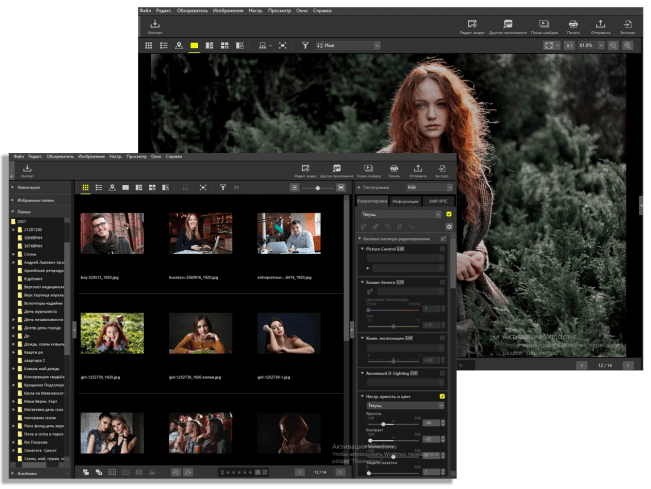 программе имеется панель «Обозреватель»