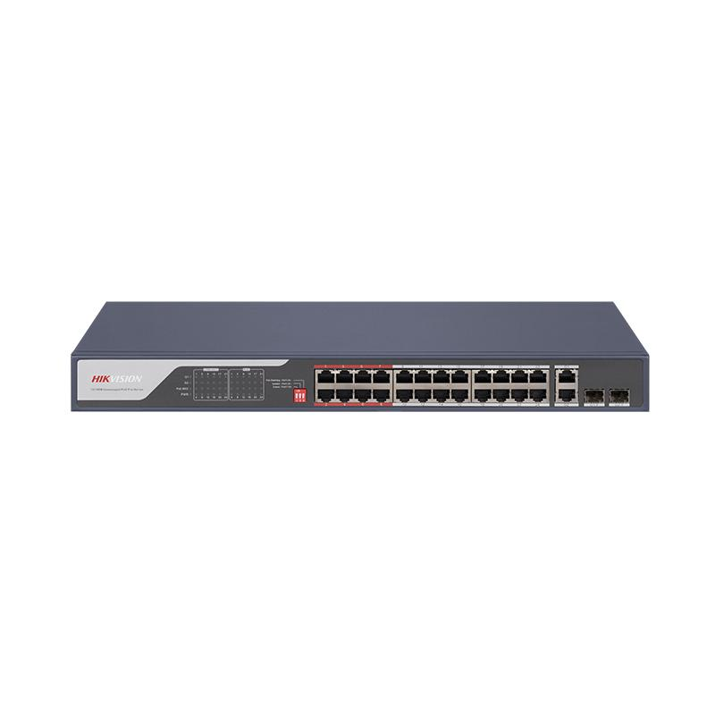 24 port Unmanaged POE+ switch